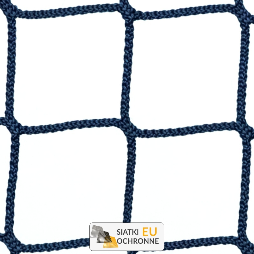 Siatki sportowe do zabezpieczeń - Siatka ochronna sportowa do różnych dyscyplin - Wielkość oczka 6x6 cm. Grubość 4mm