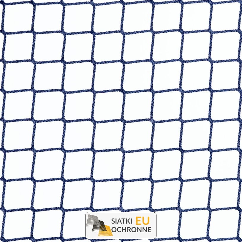Zabezpieczenie ładunku siatką w kontenerze morskim - Wielkość oczka 4,5x4,5 cm. Grubość 4mm