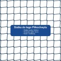 Piłkochwyt 5m - Słupy i siatka oczko 6x6cm, grubość 4mm - sklep internetowy SiatkiOchronne.eu - zdjęcie 4