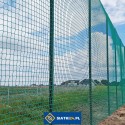Ogrodzenie boiska 5m wys. z słupami i siatką 10x10cm o grubości 6mm