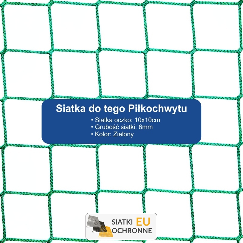 Ogrodzenie boiska 6m wys. z słupami i siatką 10x10cm o grubości 6mm Ogrodzenie boiska 6m wys. z słupami i siatką 10x10cm o grubości 6mm