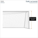 Siatka dla bramek sportowych o oczku 10x10cm i grubości 3mm Siatka dla bramek sportowych o oczku 10x10cm i grubości 3mm - sklep internetowy SiatkiOchronne.eu - zdjęcie 5
