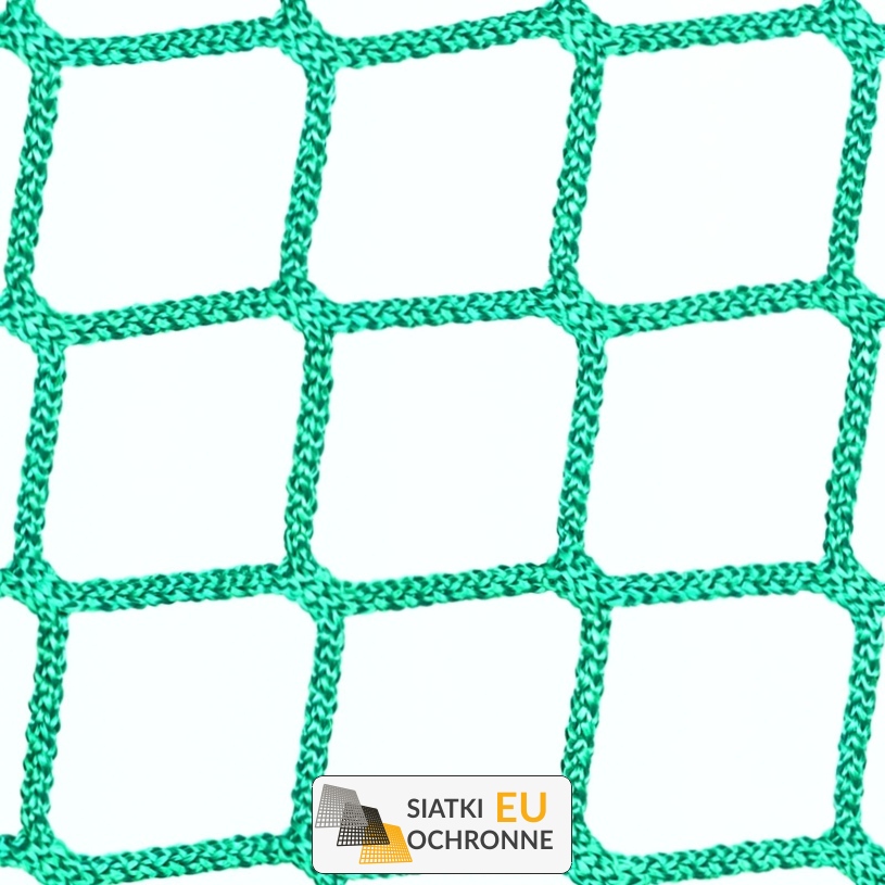 Siatka zabezpieczająca ładunek o oczku 4,5x4,5 cm i grubości 5mm Siatka zabezpieczająca ładunek o oczku 4,5x4,5 cm i grubości 5mm