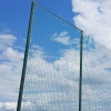 Piłkochwyt 4m - Słupy i siatka na piłkochwyt oczko 8x8cm i grubości 6mm