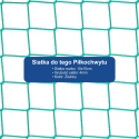 Piłkochwyt 4m - Słupy i siatka z oczkami 10x10cm o grubości 4mm na piłkochwyt - sklep internetowy SiatkiOchronne.eu - zdjęcie 3