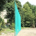 Piłkochwyt 4m - Słupy i siatka o grubości 4mm z oczkami 4,5x4,5cm przeznaczona do piłkochwytu