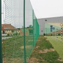 Piłkochwyt 4m - Siatkowy zestaw piłkołapów o wysokości 4m z słupami, siatką 10x10cm i grubością sznurka 5mm