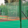 Piłkochwyt 4m - Siatkowy zasłon z słupami o wysokości 4m i oczkami 6x6cm, grubość 4mm