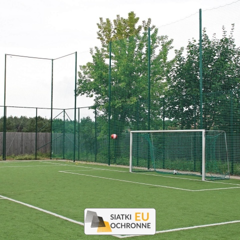 Piłkochwyt 5m - Siatka o grubości 4mm o wymiarach 4,5x4,5cm na piłkochwyty o wysokości 5m