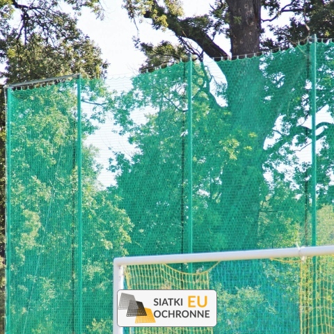 Piłkochwyt 5m - Piłkochwyt wysokości 5m z siatką 10x10cm i grubością 5mm