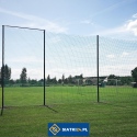 Ogrodzenie boiska 6m wys. z słupami i siatką 10x10cm o grubości 5mm