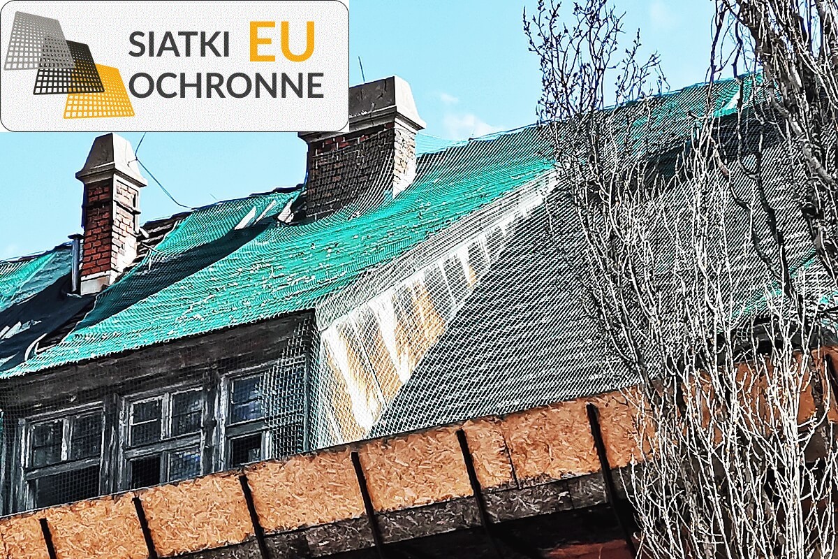   SiatkiOchronne.eu - Siatka zabezpieczająca 4x4 2mm wykonana z polietylenu 