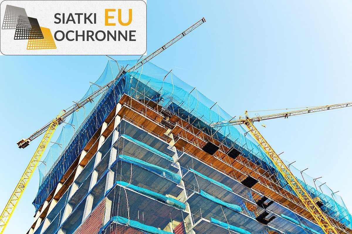 Siatka delimitująca strefę prac budowlanych SiatkiOchronne.eu - Siatka delimitująca strefę prac budowlanych