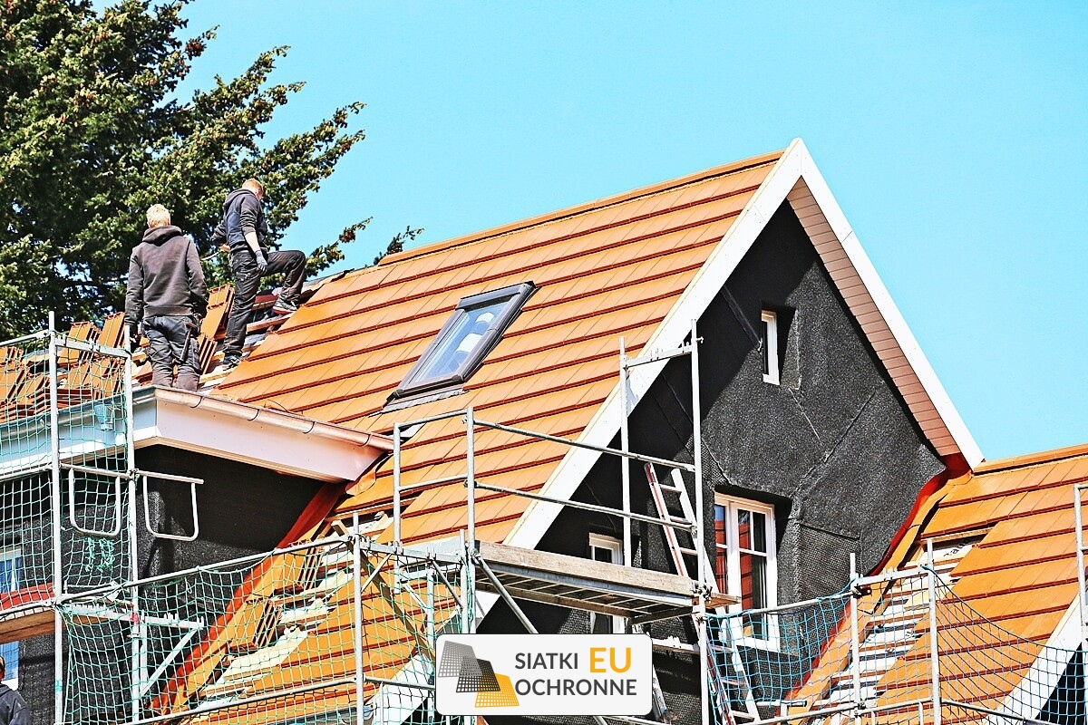   SiatkiOchronne.eu - Zabezpieczenie prac na wysokości   Siatka asekuracyjna 