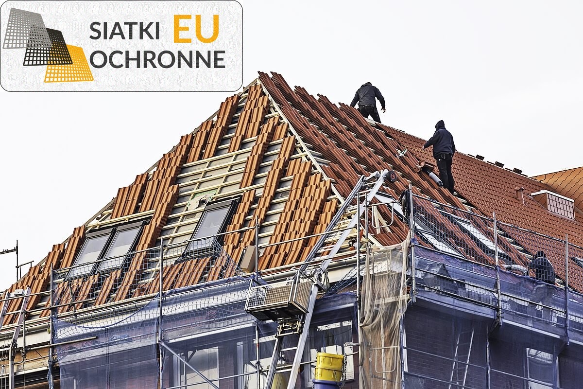 Ochronna siatka o cienkim oplotie do bezpiecznego zabezpieczania prac na wysokości SiatkiOchronne.eu - Ochronna siatka o cienkim oplotie do bezpiecznego zabezpieczania prac na wysokości