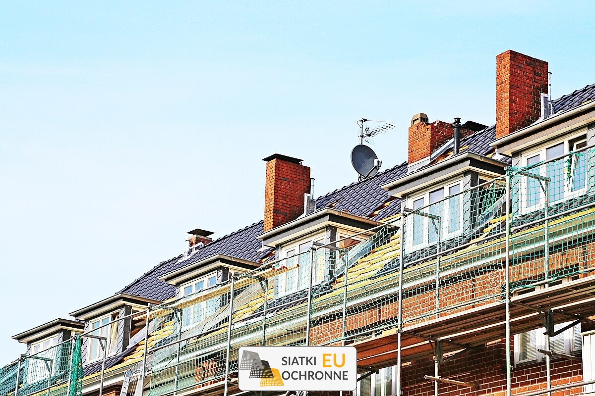 Siatka dla rusztowań SiatkiOchronne.eu - Siatka dla rusztowań