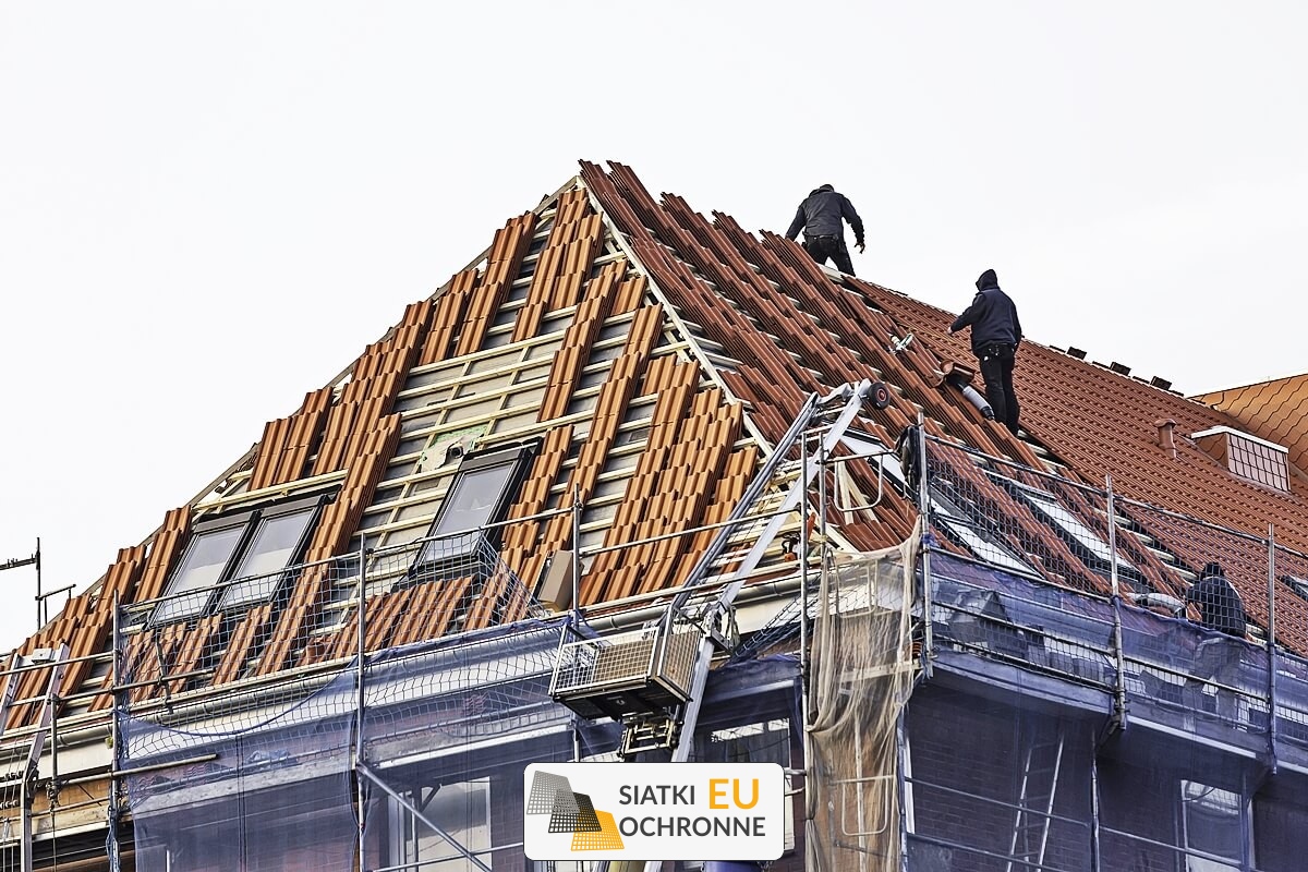 Siatka do zabezpieczenia na wysokości przed upadkiem SiatkiOchronne.eu - Siatka do zabezpieczenia na wysokości przed upadkiem