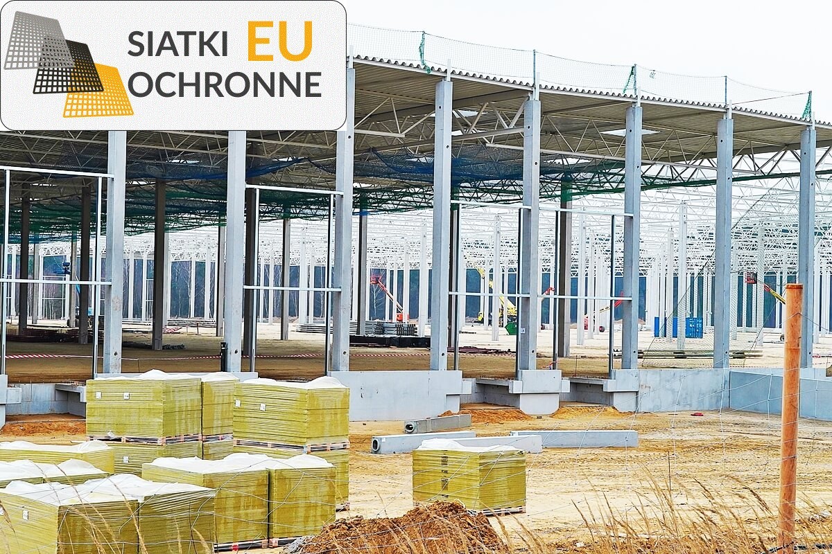 Zabezpieczająca siatka na roboty budowlane i remontowe SiatkiOchronne.eu - Zabezpieczająca siatka na roboty budowlane i remontowe