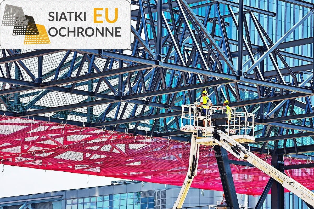 Siatkowe zabezpieczenie zapobiegające upadkom SiatkiOchronne.eu - Siatkowe zabezpieczenie zapobiegające upadkom