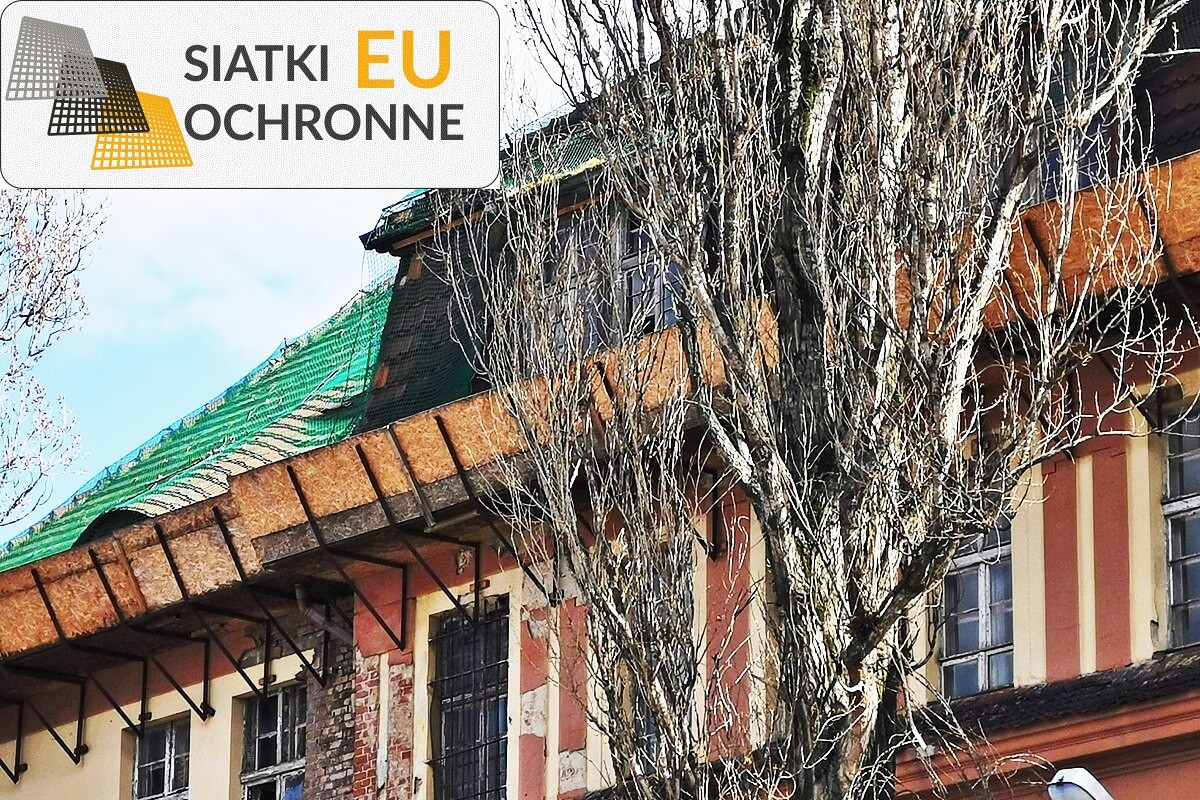 Siatka asekuracyjna polipropylenowa o wymiarach 4,5x4,5m i grubości 4mm SiatkiOchronne.eu - Siatka asekuracyjna polipropylenowa o wymiarach 4,5x4,5m i grubości 4mm