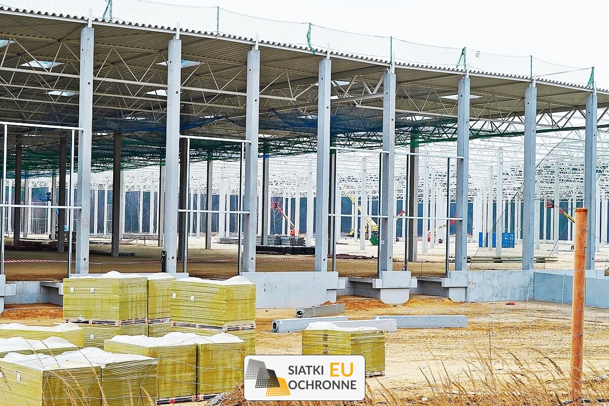 Zabezpieczenie na prace budowlane: Trwała siatka sznurkowa SiatkiOchronne.eu - Zabezpieczenie na prace budowlane: Trwała siatka sznurkowa