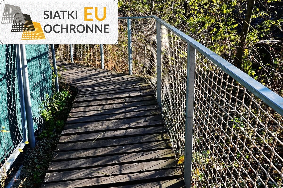 Ochronna siatka zapobiegająca upadkom, o wysokiej wytrzymałości SiatkiOchronne.eu - Ochronna siatka zapobiegająca upadkom, o wysokiej wytrzymałości