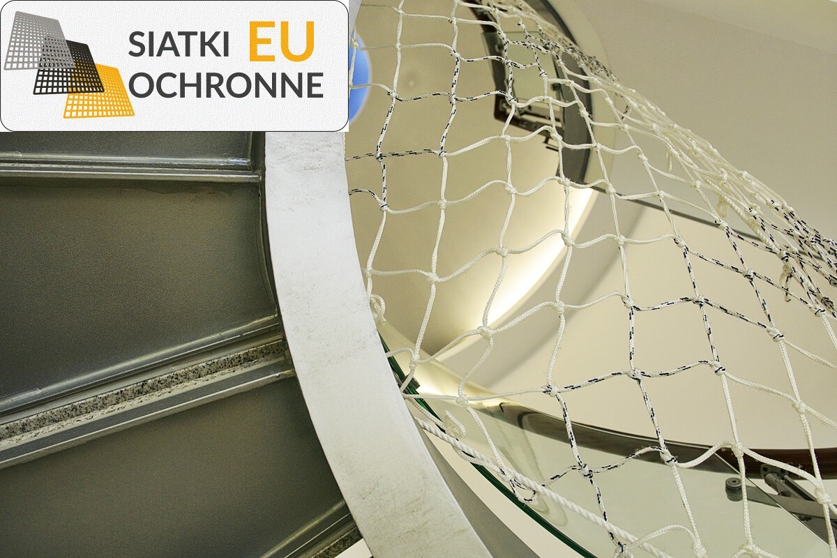 Ochronna siatka polipropylenowa 5x5, grubość 2mm SiatkiOchronne.eu - Ochronna siatka polipropylenowa 5x5, grubość 2mm