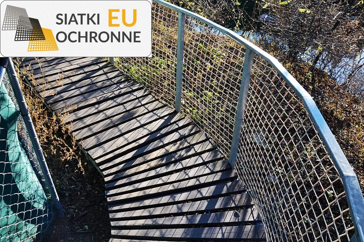 Siatka bezpiecznego schodzenia SiatkiOchronne.eu - Siatka bezpiecznego schodzenia