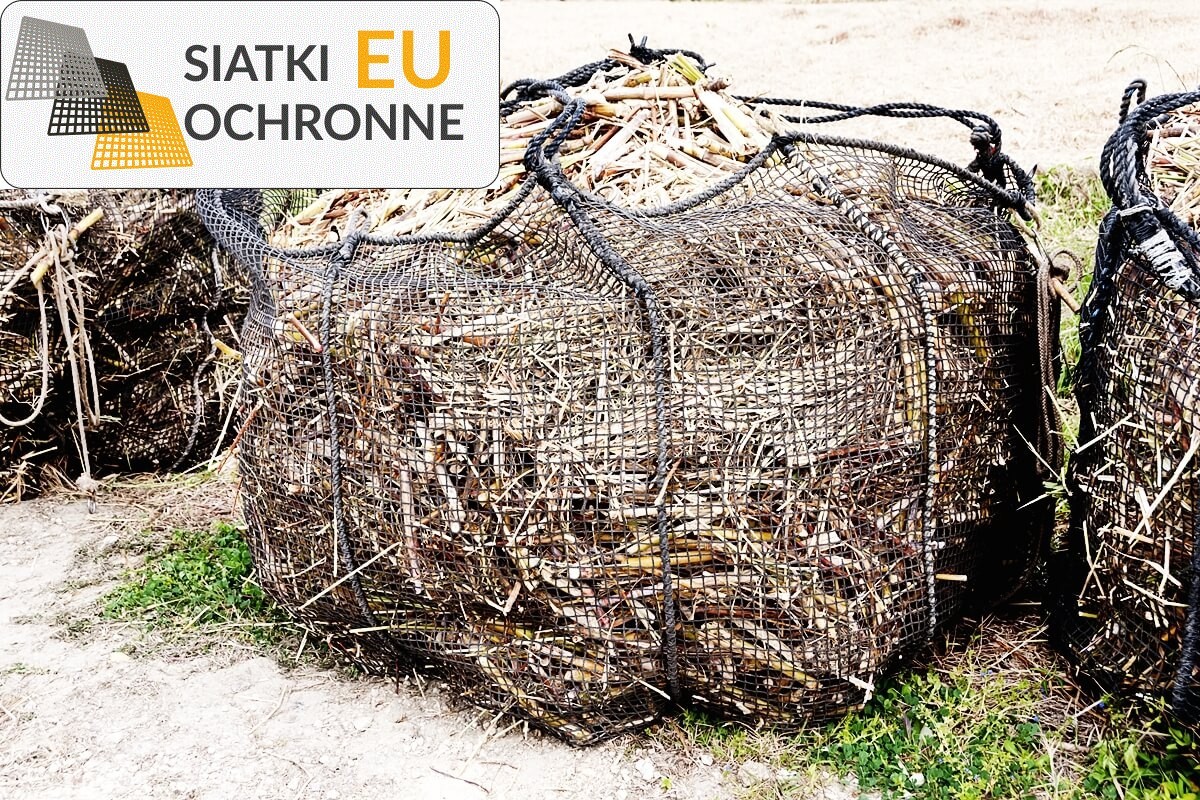 Siatka zabezpieczająca przed rozpryskiem odpadów SiatkiOchronne.eu - Siatka zabezpieczająca przed rozpryskiem odpadów