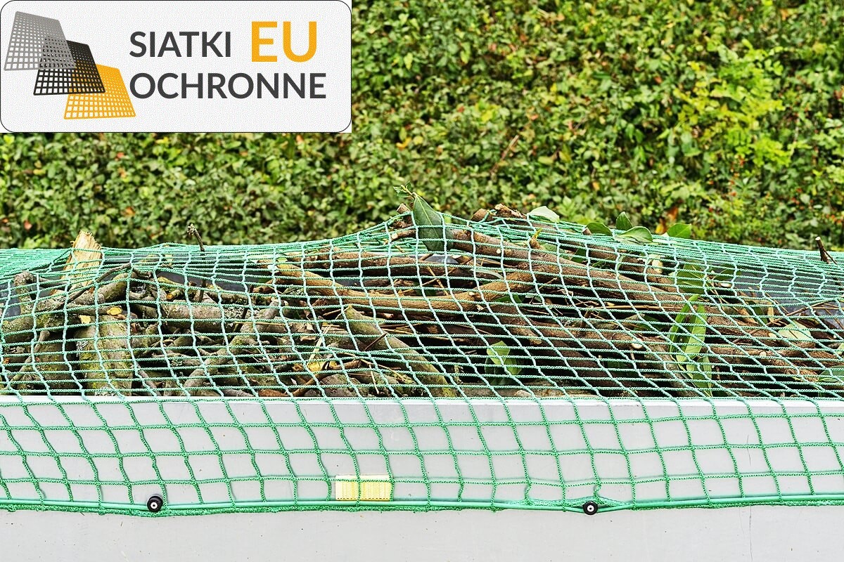 Sznurkowa siatka do aut dostawczych z oczkami 4,5x4,5 cm i grubością 4mm SiatkiOchronne.eu - Sznurkowa siatka do aut dostawczych z oczkami 4,5x4,5 cm i grubością 4mm