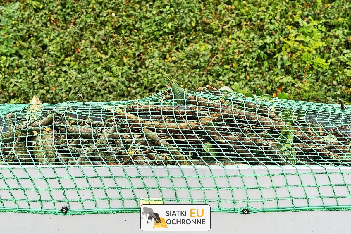 Siatka zabezpieczająca ładunek o oczkach 8x8 cm i grubości 5mm SiatkiOchronne.eu - Siatka zabezpieczająca ładunek o oczkach 8x8 cm i grubości 5mm