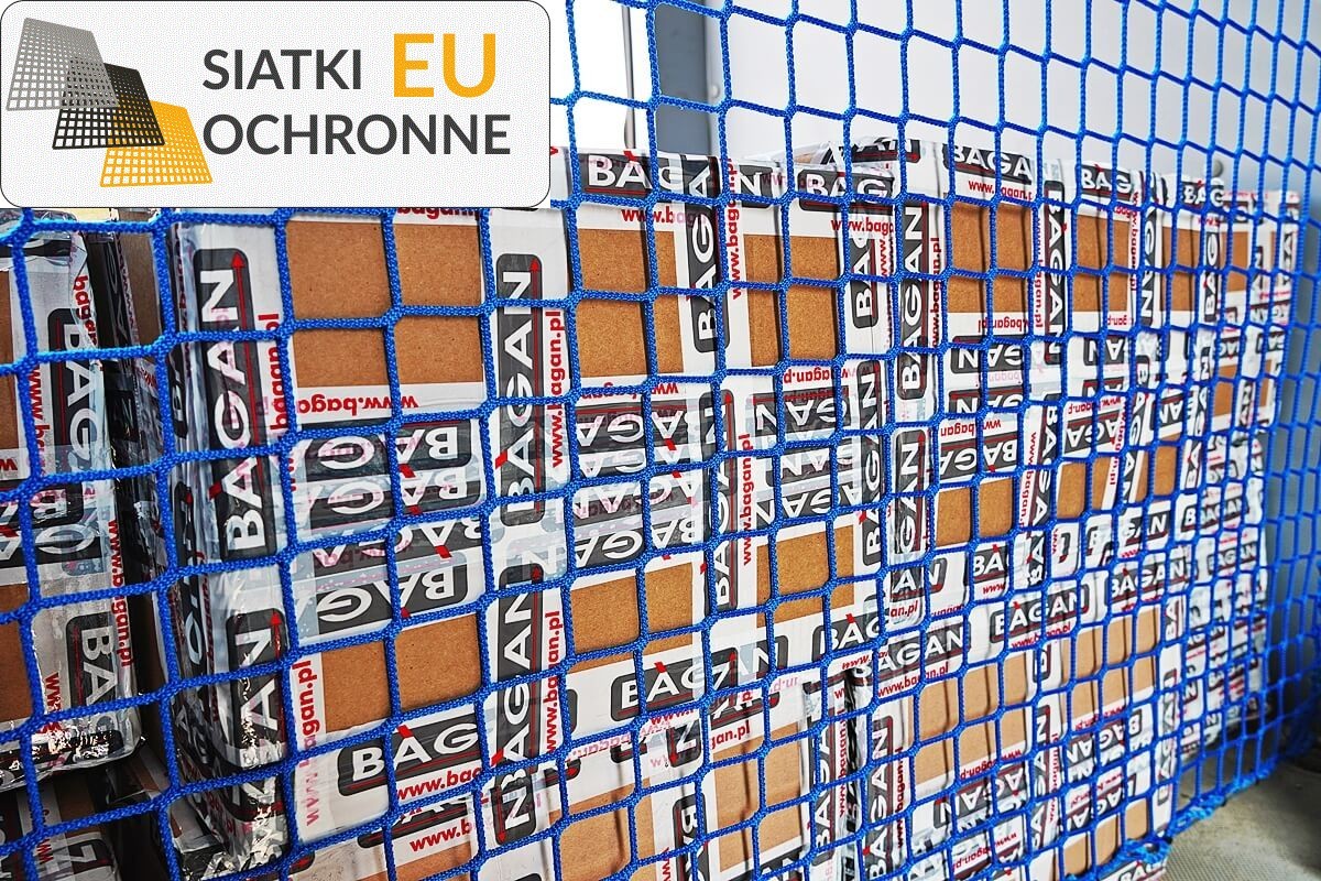 Bezpieczne mocowanie i zabezpieczanie małych paczek na paletach podczas przewozu SiatkiOchronne.eu - Bezpieczne mocowanie i zabezpieczanie małych paczek na paletach podczas przewozu