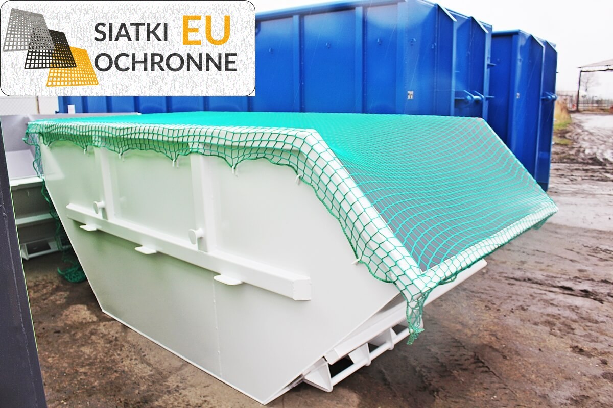 Siatka ochronna do zabezpieczenia ładunku w kontenerze SiatkiOchronne.eu - Siatka ochronna do zabezpieczenia ładunku w kontenerze