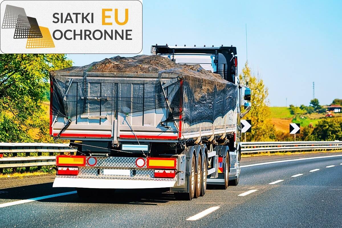   SiatkiOchronne.eu - Przykrycie i zabezpieczenie siatką kontenera hakowego 