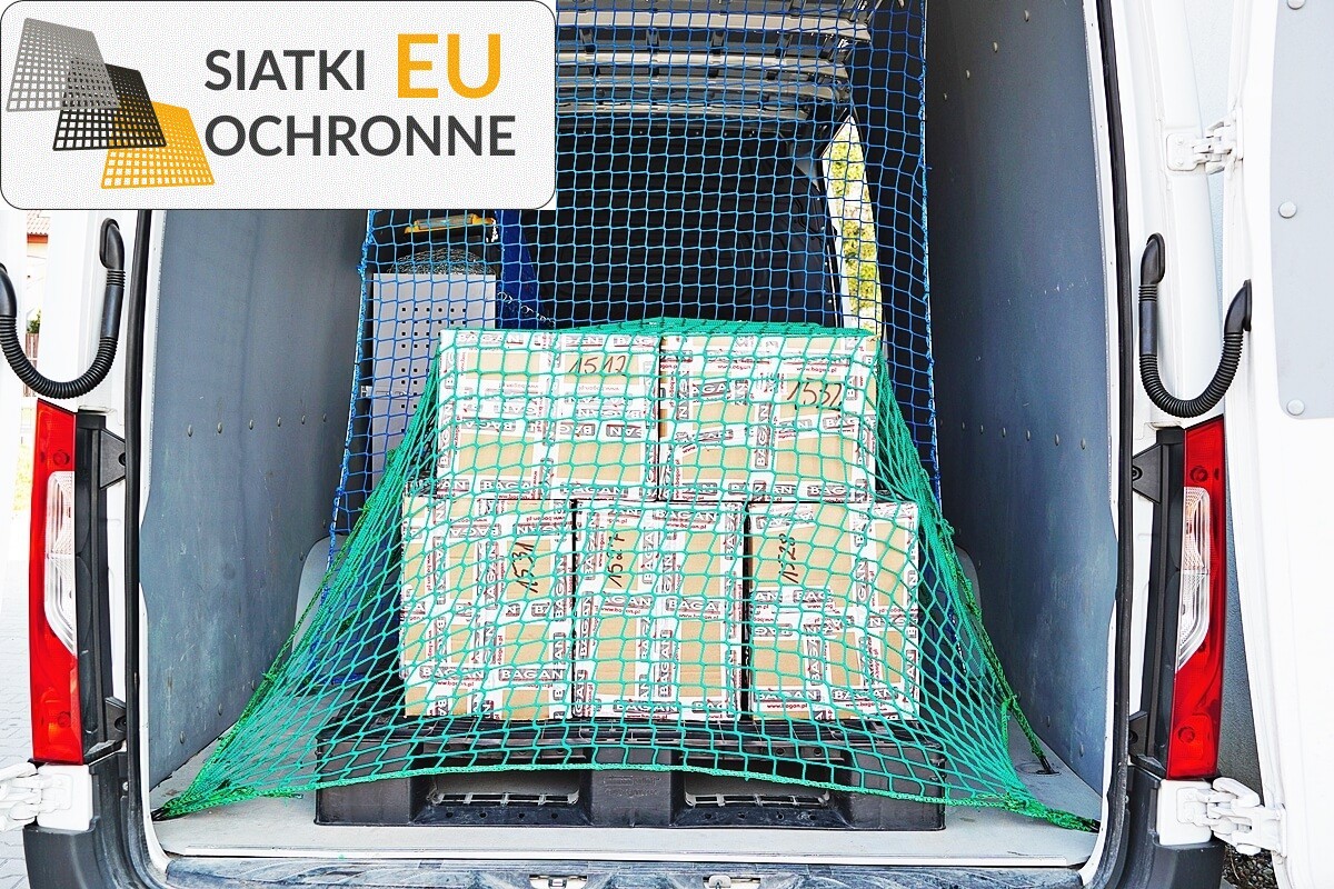 Ochraniacz siatkowy na palety — grubość 4mm, oczko 3x3cm SiatkiOchronne.eu - Ochraniacz siatkowy na palety — grubość 4mm, oczko 3x3cm