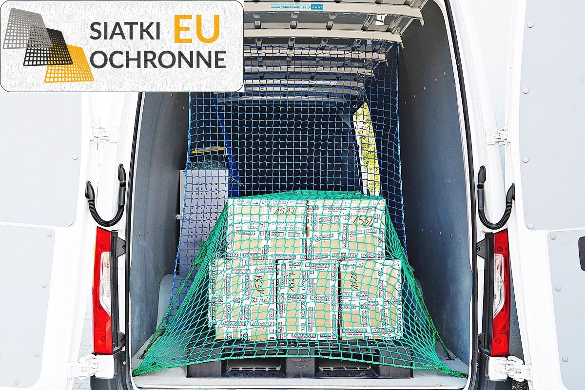 Siatki ochraniające palety podczas przewozu SiatkiOchronne.eu - Siatki ochraniające palety podczas przewozu