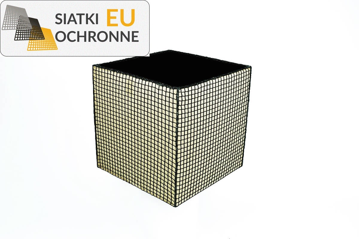 Ochraniacz siatkowy na palety — grubość 4mm, oczko 3x3cm SiatkiOchronne.eu - Ochraniacz siatkowy na palety — grubość 4mm, oczko 3x3cm