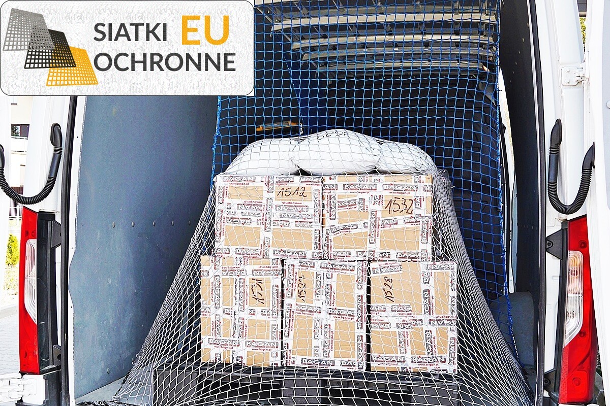 Zabezpieczające siatki do transportu palet SiatkiOchronne.eu - Zabezpieczające siatki do transportu palet