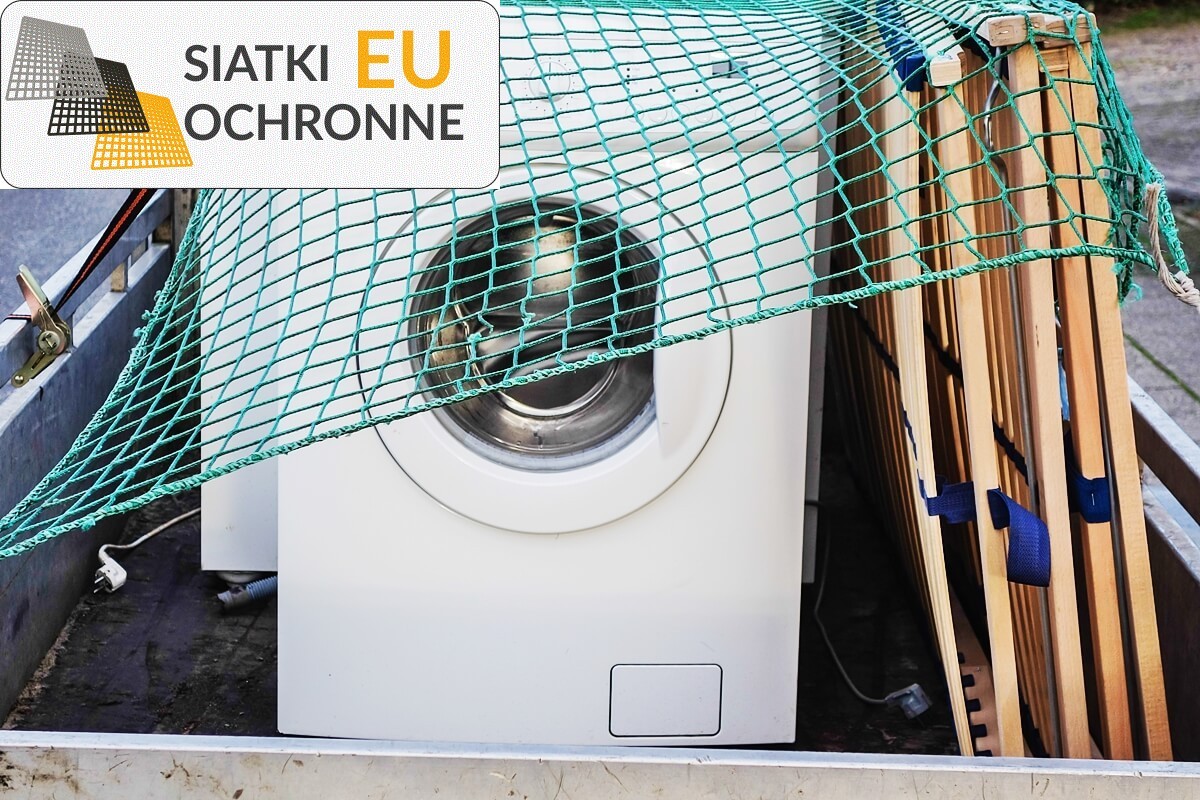 Zabezpieczenie sznurkowe dla przewożonych urządzeń SiatkiOchronne.eu - Zabezpieczenie sznurkowe dla przewożonych urządzeń