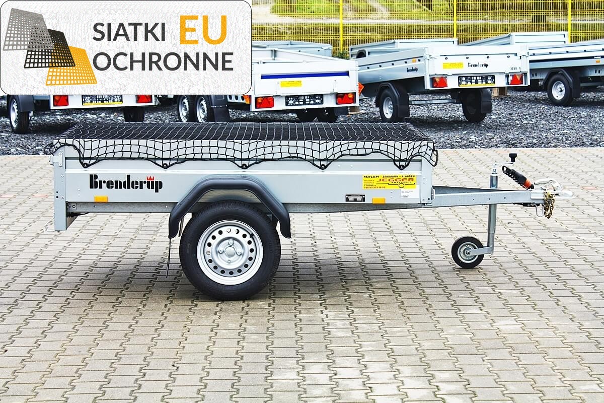Bezpieczna siatka zabezpieczająca ładunek na przyczepie SiatkiOchronne.eu - Bezpieczna siatka zabezpieczająca ładunek na przyczepie