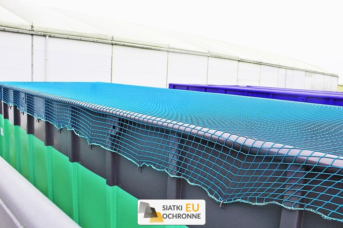 Siatka chroniąca ładunek podczas transportu lawetą SiatkiOchronne.eu - Siatka chroniąca ładunek podczas transportu lawetą