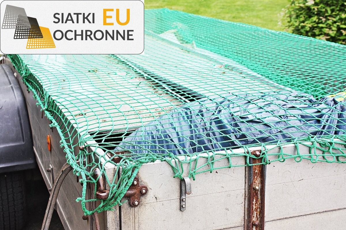 Siatka gwarantująca bezpieczny przewóz towarów SiatkiOchronne.eu - Siatka gwarantująca bezpieczny przewóz towarów