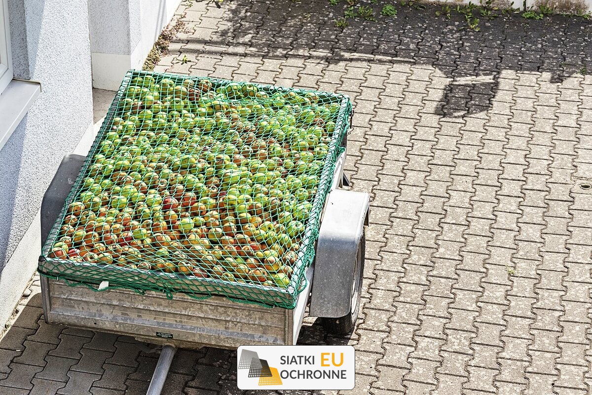   SiatkiOchronne.eu - Siatka do zabezpieczenie naczepy z ładunkiem 