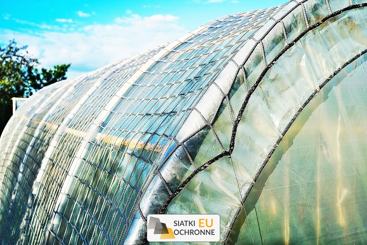 Ochronna siatka na grządki podwyższone SiatkiOchronne.eu - Ochronna siatka na grządki podwyższone