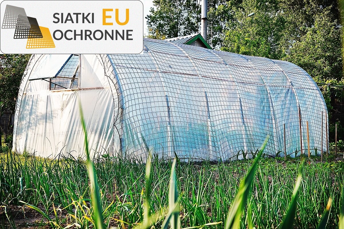   SiatkiOchronne.eu - Siatka ochronna wzmocniona — przeciwdziałająca wpływowi wiatru na foliowy tunel 