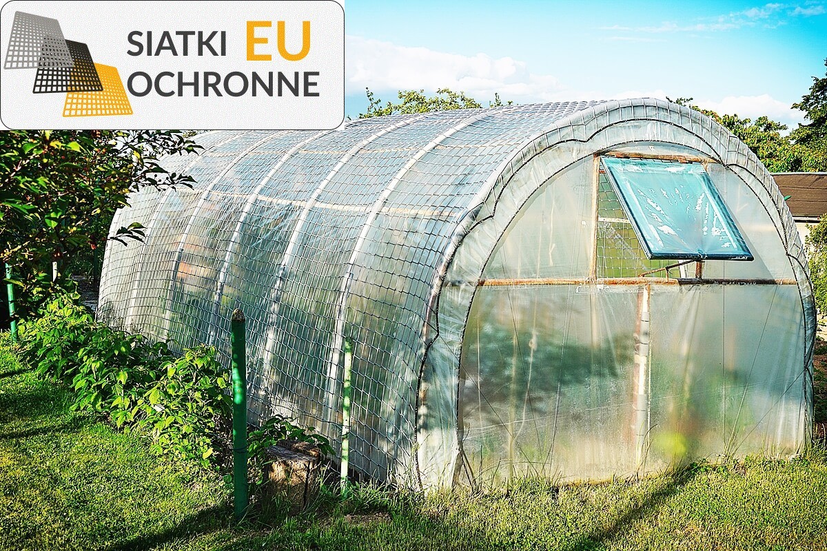 Siatka sznurkowa na ochronę upraw w ogrodzie SiatkiOchronne.eu - Siatka sznurkowa na ochronę upraw w ogrodzie