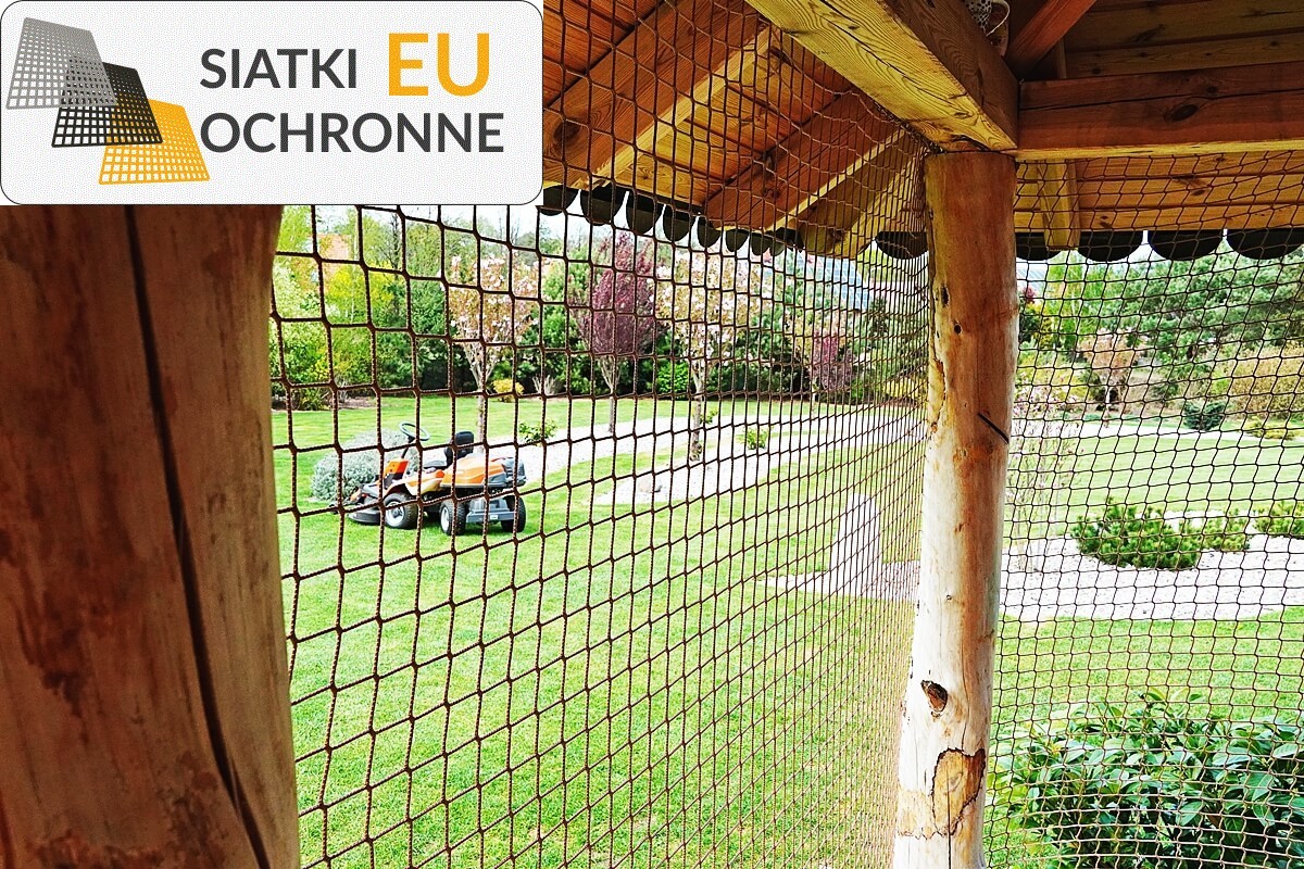 Siatka ochronna na altankę do ogródka działkowego SiatkiOchronne.eu - Siatka ochronna na altankę do ogródka działkowego