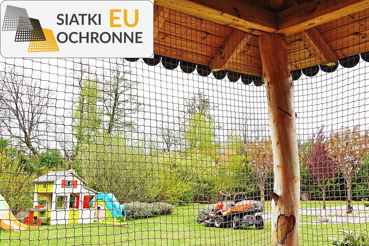 Siatka sznurkowa - harmonijna ochrona Twojej altanki SiatkiOchronne.eu - Siatka sznurkowa - harmonijna ochrona Twojej altanki