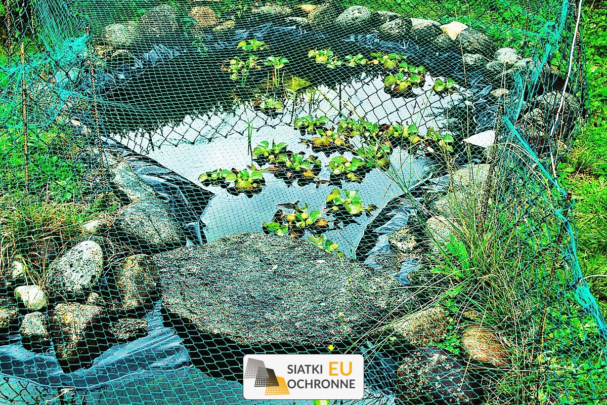   SiatkiOchronne.eu - oczka wodnego   Zabezpieczenie oczka wodnego w ogrodzie 