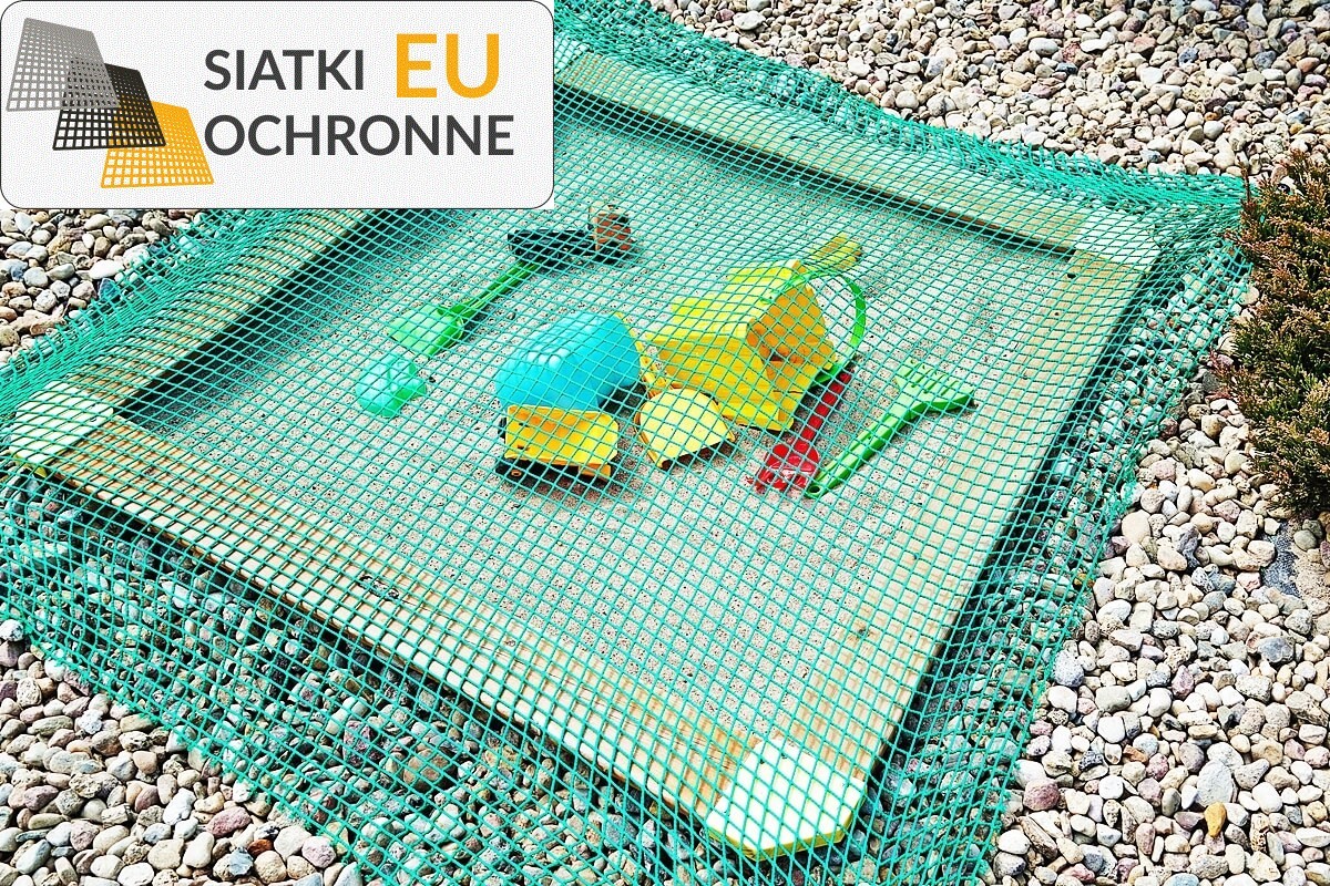 Zabezpieczenie siatkowe dla dziecięcych piaskownic SiatkiOchronne.eu - Zabezpieczenie siatkowe dla dziecięcych piaskownic